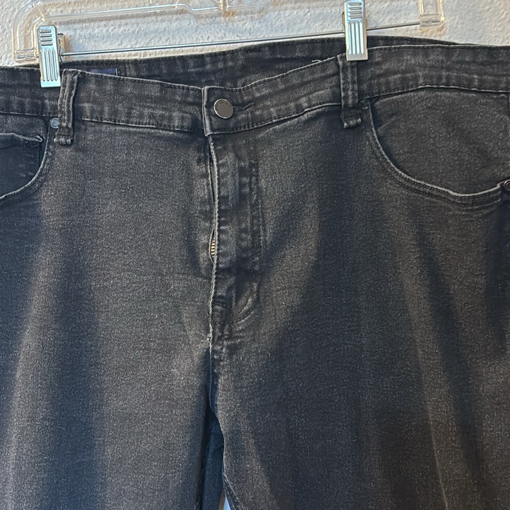Across The Pond Black Denim Jeans View 2